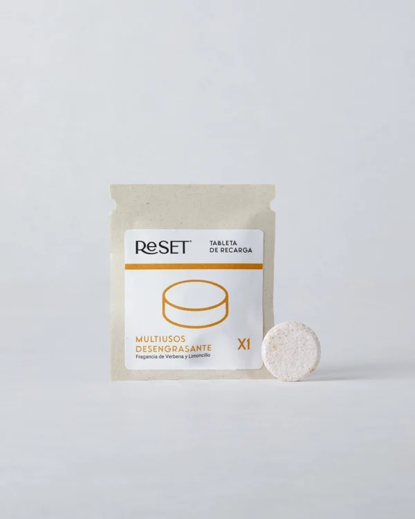 CLEAN: Desengrasante Multiusos en tab – Fragancia de Verbena Limoncillo